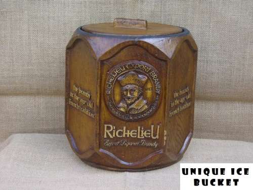 Ice Buckets: Richelieu Premium Export Liqueur Brandy. Novelty New Products. Collections Are Allowed.