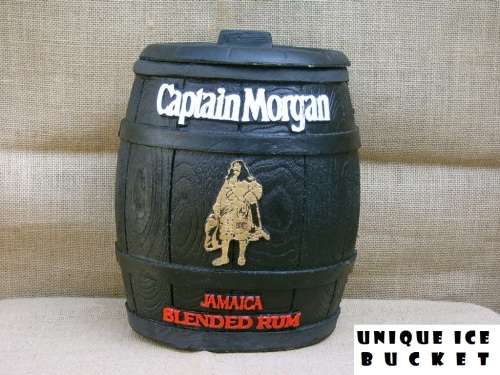 Unique Ice Buckets: Captain Morgan Jamaica Blended Premium Rum. New Products. Collections Allowed.