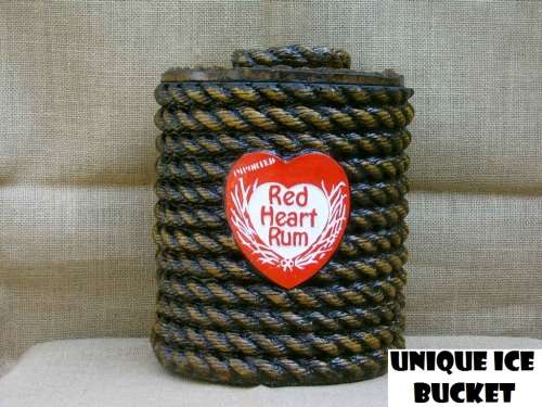 Red Heart Premium Rum Ice Buckets. Brand New Products. Collections are allowed.