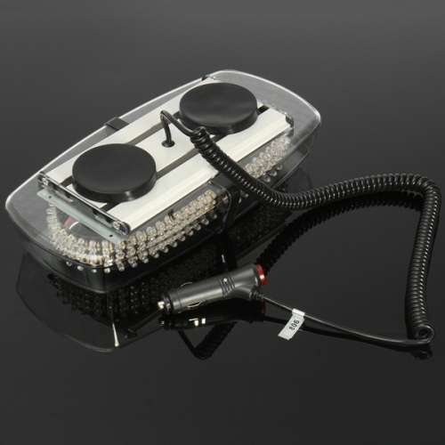 Red LED Emergency Flashing Warning Strobe Light Bar. Collections are allowed.