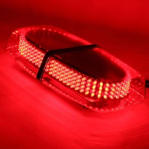 Red LED Emergency Flashing Warning Strobe Light Bar. Collections are allowed.
