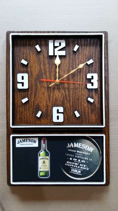 Jameson Premium Irish Whiskey Box Clock. Brand New Product. Collections are allowed.