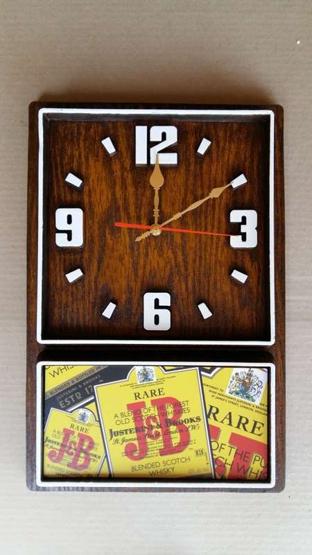 J & B Premium Scotch Whisky Box Clock. Brand New Product. Collections are allowed.
