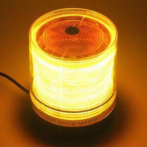 LED Magnetic Warning Strobe Emergency Beacon Light Orange / Amber 12V/24V. Collections are allowed.