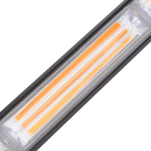 Amber Orange Vehicle Flash LED Strobe Light Bar COB LED Remote Controlled. Collections Are Allowed.
