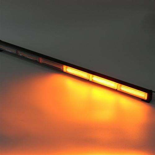 Amber Orange Vehicle Flash LED Strobe Light Bar COB LED Remote Controlled. Collections Are Allowed.
