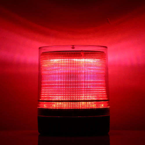LED Magnetic Warning Strobe Emergency Beacon Light RED 12V. Collections are allowed.