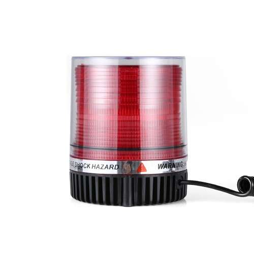 LED Magnetic Warning Strobe Emergency Beacon Light RED 12V. Collections are allowed.