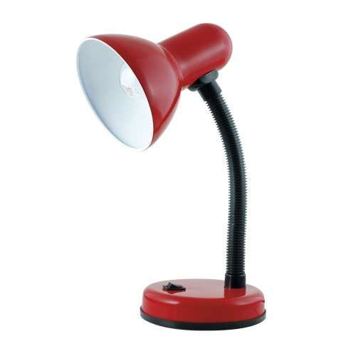 Desk Top Lamp Holder with Flexible Gooseneck and LED Bulb. Assorted Colours. Collections Are Allowed