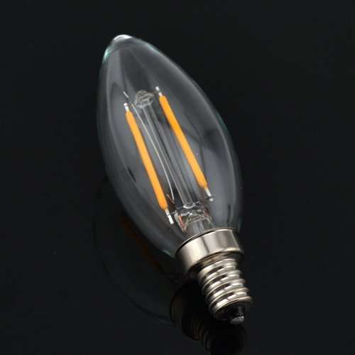LED Light Bulbs: FILAMENT Candle Design Light Bulbs. Collections are allowed.