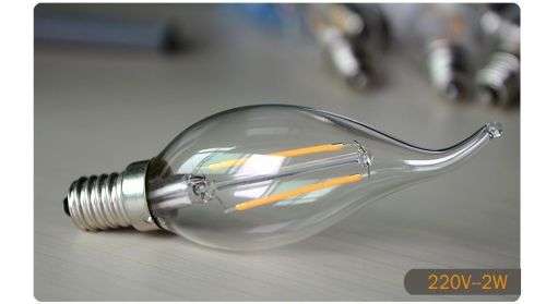 LED Light Bulbs: FILAMENT Candle Design Light Bulbs. Collections are allowed.