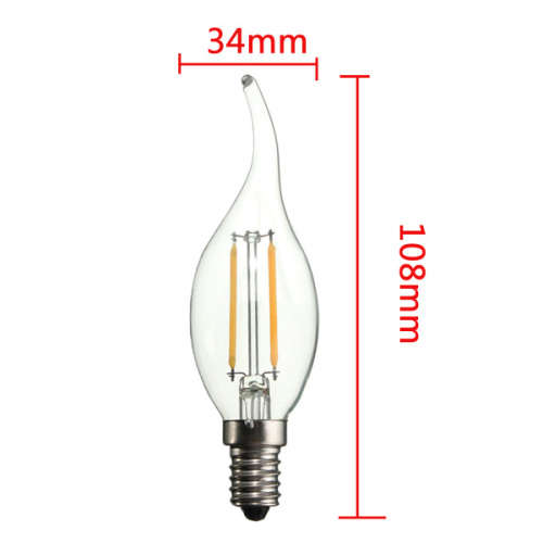 LED Light Bulbs: FILAMENT Candle Design Light Bulbs. Collections are allowed.