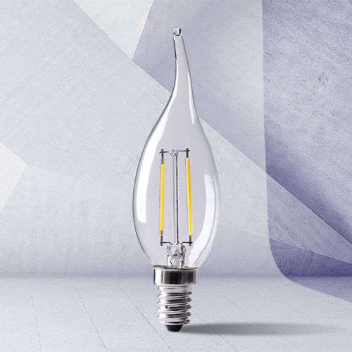 LED Light Bulbs: FILAMENT Candle Design Light Bulbs. Collections are allowed.