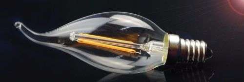 LED Light Bulbs: FILAMENT Candle Design Light Bulbs. Collections are allowed.
