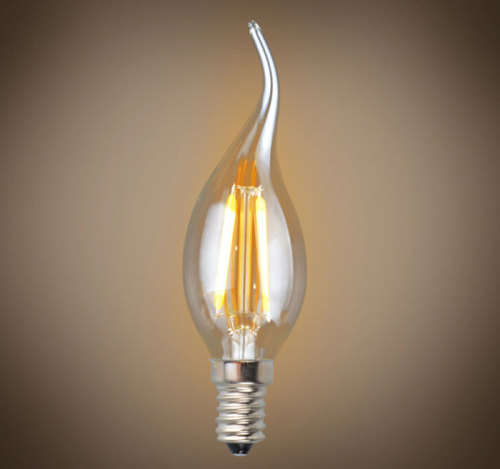 LED Light Bulbs: FILAMENT Candle Design Light Bulbs. Collections are allowed.
