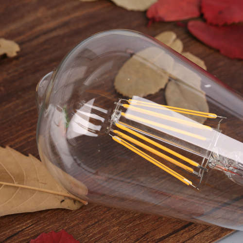 Warm White LED Light Bulbs: Filament Vintage ST64 Design Retro Light Bulbs. Collections Are Allowed.