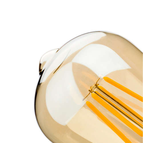 Warm White LED Light Bulbs: Filament Vintage ST64 Design Retro Light Bulbs. Collections Are Allowed.