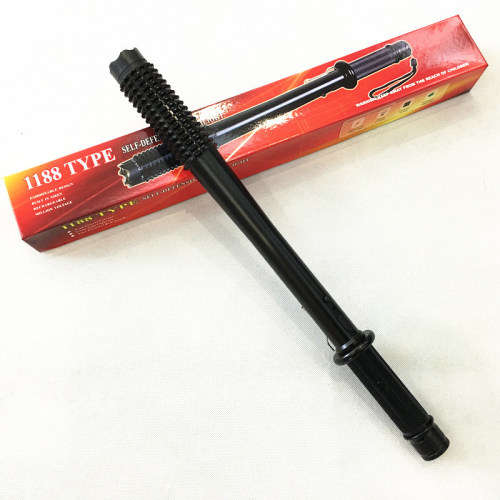 Extra Big Rechargeable LED Flashlight Torch + Electric Shock Stun Baton Device. Collections Allowed