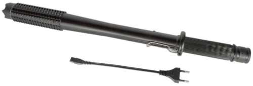 Extra Big Rechargeable LED Flashlight Torch + Electric Shock Stun Baton Device. Collections Allowed
