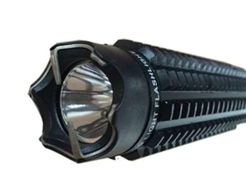 Extra Big Rechargeable LED Flashlight Torch + Electric Shock Stun Baton Device. Collections Allowed