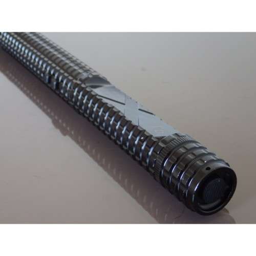 Hi-Power Stun Baton Self-Defense Electric Shocking Device with LED Flashlight. Collections Allowed.