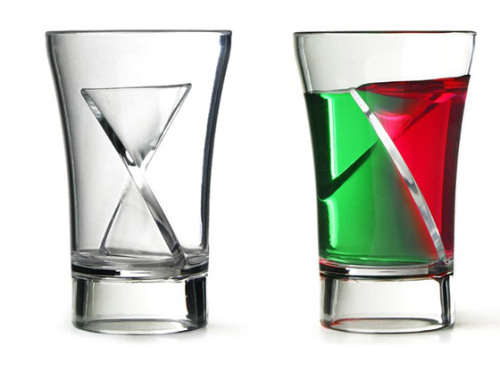 Twister Shot Cups: Pack of 6 Spiral Cocktail Shot Cups. Collections are allowed.