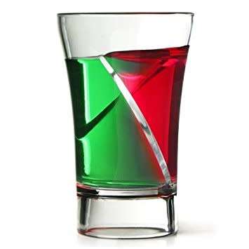 Twister Shot Cups: Pack of 6 Spiral Cocktail Shot Cups. Collections are allowed.