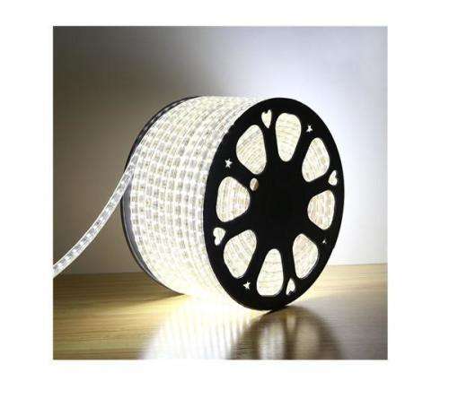 100m Cool White 220V LED Strip Light Complete Kit With Connector Plug + End Cap. Collections Allowed
