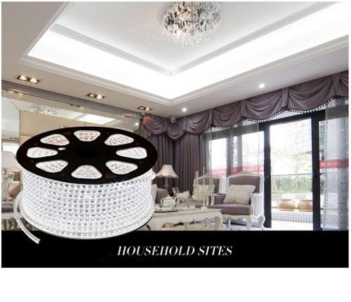 100m Cool White 220V LED Strip Light Complete Kit With Connector Plug + End Cap. Collections Allowed