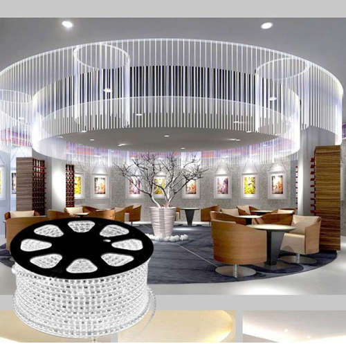 100m Cool White 220V LED Strip Light Complete Kit With Connector Plug + End Cap. Collections Allowed