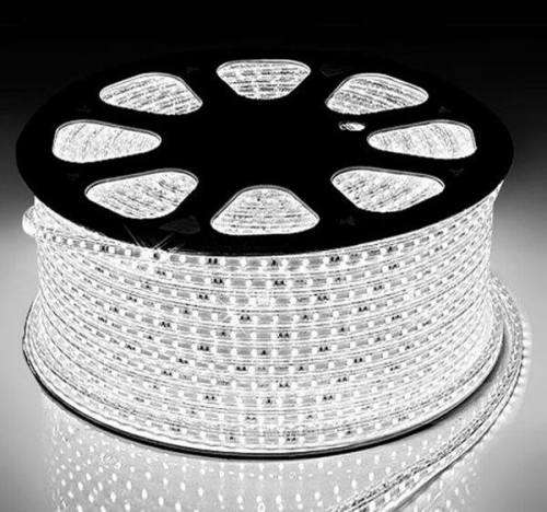 100m Cool White 220V LED Strip Light Complete Kit With Connector Plug + End Cap. Collections Allowed