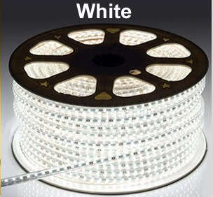100m Cool White 220V LED Strip Light Complete Kit With Connector Plug + End Cap. Collections Allowed