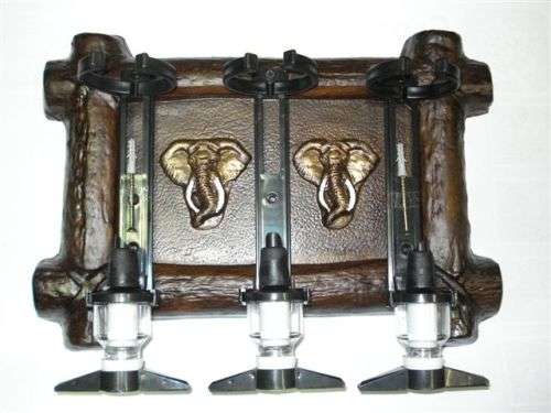 Liquor Dispenser: Riempie (2 Elephant heads) + 3-Optics Collections allowed