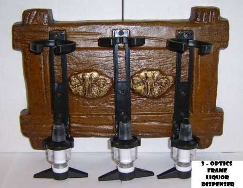Rustic (2 x Big 5) + 3-Optics Liquor Dispensers. Brand New Products. Collections Are Allowed.