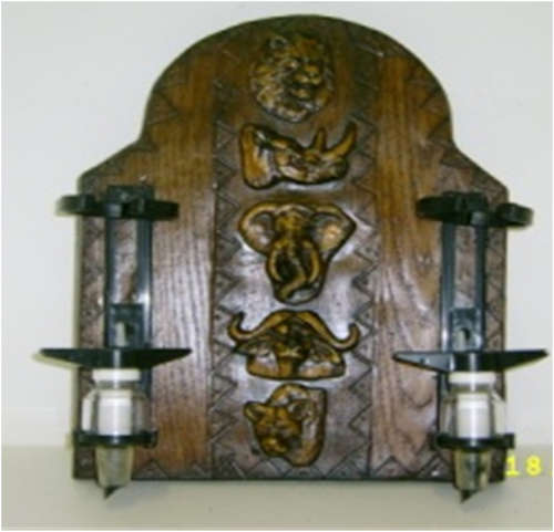 Liquor Dispensers: Mini Big 5 Animal Heads with 2 Sets of Optics. Brand New. Collections Are Allowed
