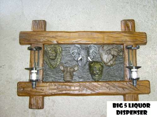 Liquor Dispensers: Large Big 5 with 2-Optics. Brand New Products. Collections Are Allowed.