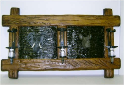 2 Large Animal Heads Liquor Dispensers with 3 Optic Kits. Brand New Products. Collections Allowed.