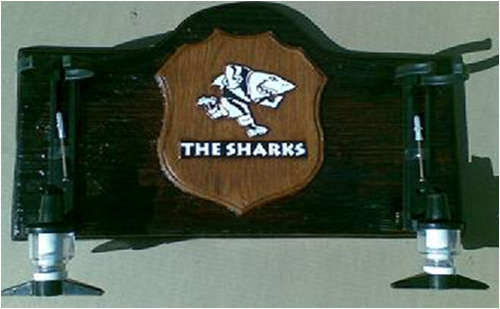 Sharks Rugby Liquor Dispensers with 2 Sets of Optics. Brand New Products. Collections Are Allowed.