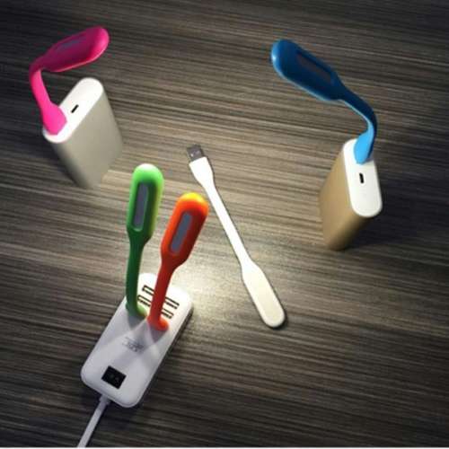 Flexible, Bendable, Portable LED USB Lights In Assorted Bright Colour Schemes. Collections Allowed.