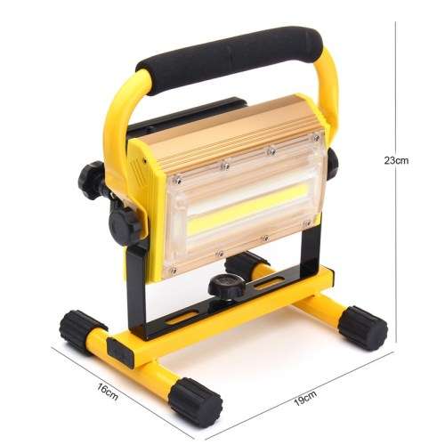 30W LED Floodlight. Portable, Rechargeable, Waterproof. Collections are allowed.