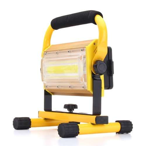 30W LED Floodlight. Portable, Rechargeable, Waterproof. Collections are allowed.