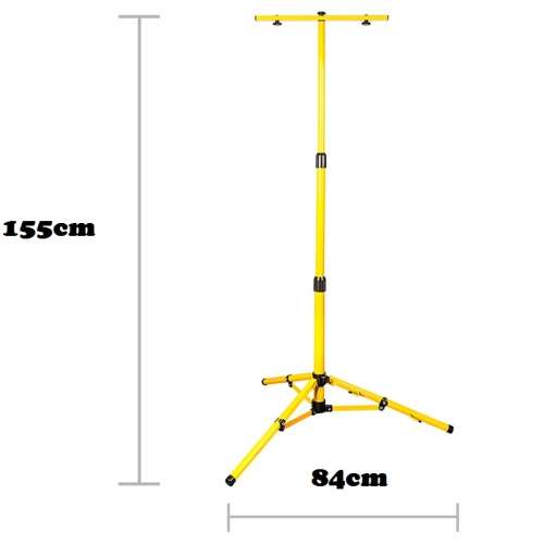 Tripod Stand: Yellow Weatherproof Compact. Collections are allowed