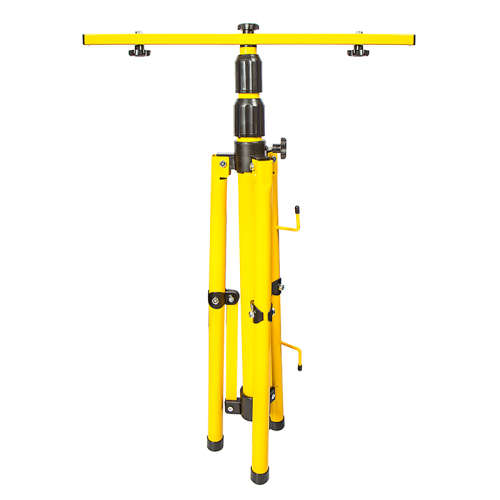Tripod Stand: Yellow Weatherproof Compact. Collections are allowed