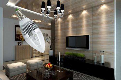 LED Light Bulbs: Candle Design 3W 220V E14. Collections are allowed.