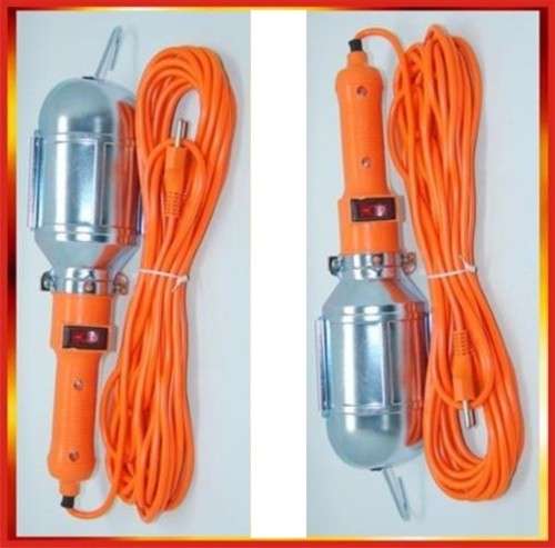 Portable Electric Hand Held Lamp with an Extension Cable / Cord. Collections are allowed.