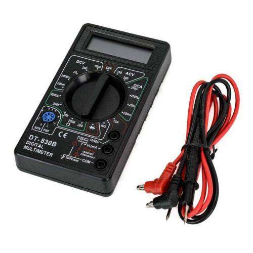 Digital Portable MultiMeter DT830B. Collections are allowed.