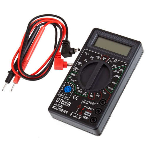 Digital Portable MultiMeter DT830B. Collections are allowed.