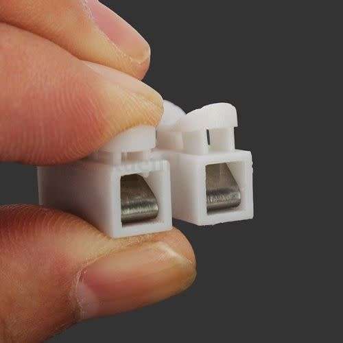 Quick Electrical Double wire Spring Push Down Fast Connector. Collections Are Allowed.