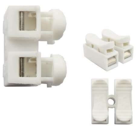 Quick Electrical Double wire Spring Push Down Fast Connector. Collections Are Allowed.