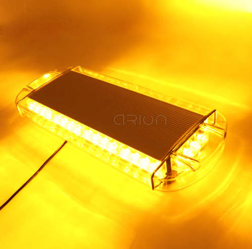 Car Roof Top Amber COB LED Flash Strobe Emergency Hazard Warning Light Bar. Collections Are Allowed.